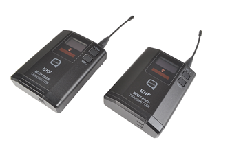 Beltpack Wireless Microphone System UHF Dual Channel Diversity 863-865MHz or 606-614MHz